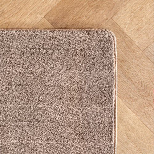 Mrcarpet Vloerkleed Scandinavisch taupe hoog/laag Ella 160 x 230cm