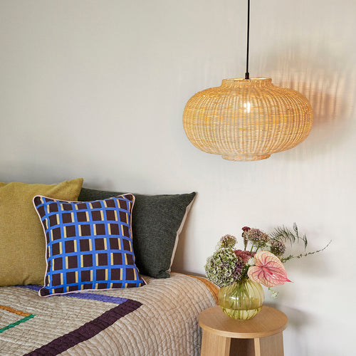 Hübsch vaas Fleur - glas - ø18xh17cm - vtwonen shop