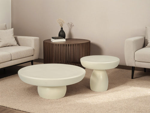 Brix salontafel Dune - MDF/beton - 50 cm