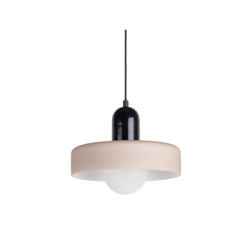 Leitmotiv hanglamp Opaco Grato - grijs - Ø25cm
