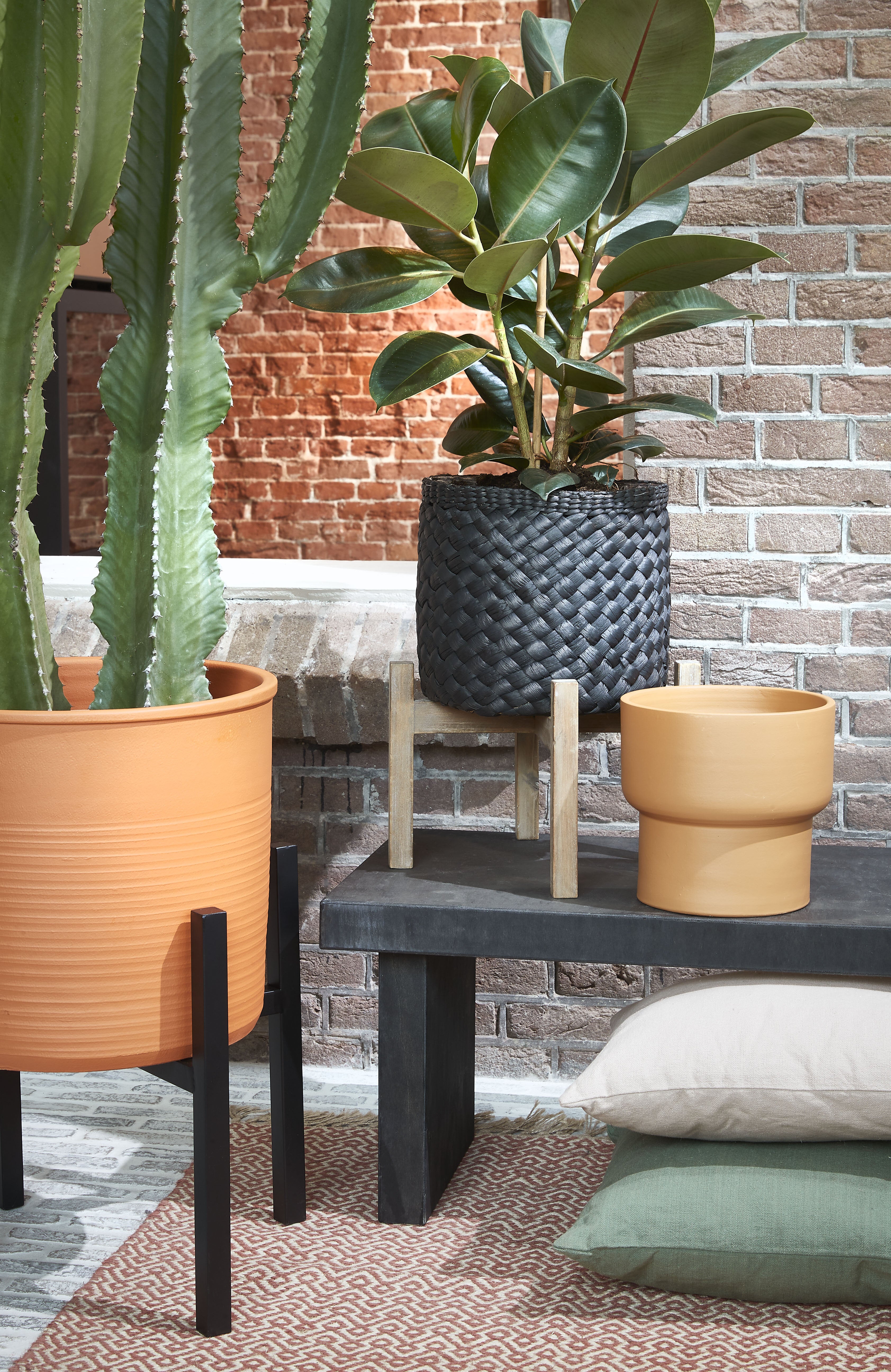 Mica Decorations Ascot Plantenstandaard XL - L46 x B46 x H40 cm