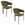 Dutchbone Naida Eetkamerstoelen Armleuning Beige - Set van 2