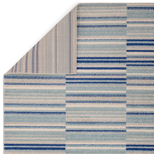 Vloerkleed Easy Living Muse Blue Stripe Rug MU05 160x230 cm - vtwonen shop