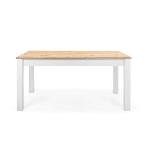 Calicosy - BERGEN Uitschuifbare eettafel - Naturel - 90x160x75 cm