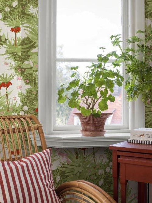 Borastapeter behang bladeren groen - 53 cm x 10.05 m - 660753 - vtwonen shop