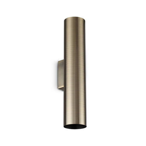 Ideal Lux LOOK Up & Down wandlamp, gepolijst messing, 2x GU10 fittingen