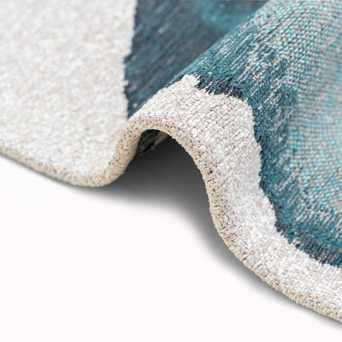 Louis De Poortere vloerkleed Inkjet - blauw - 280x390cm - vtwonen shop