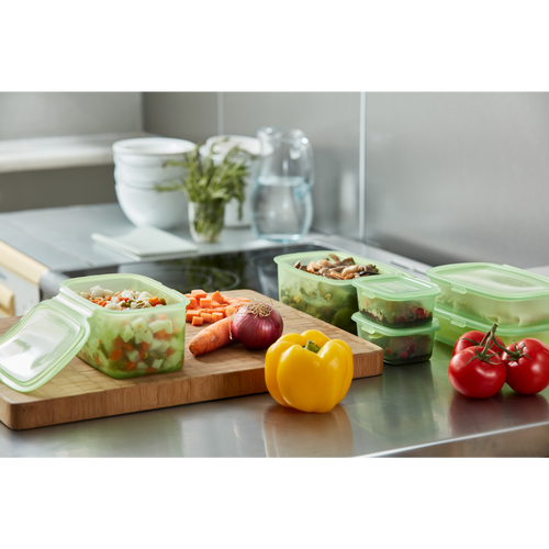 Lékué Vershouddoos, set van 3, Siliconen