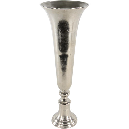 Lesli Living vaas Brush - zilver - Ø19x55cm