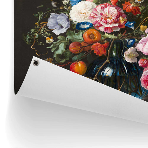 Reinders tuinposter De Heem - Vaas met bloemen - 80x60cm