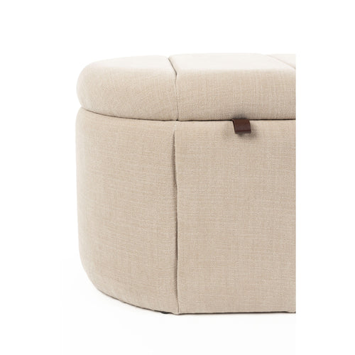 Zuiver Puffy Opbergbank Beige M