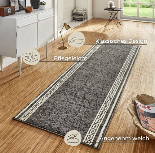 Designer Velours Runner Casa 80x350 cm