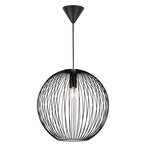 Nordlux Beroni Hanglamp - Ø45cm - E27 - Zwart