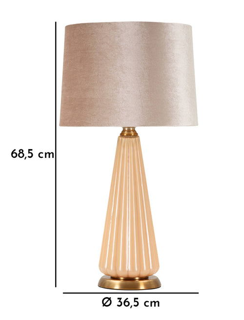 Mauro Ferretti tafellamp - Ø 36,5x68,5 cm