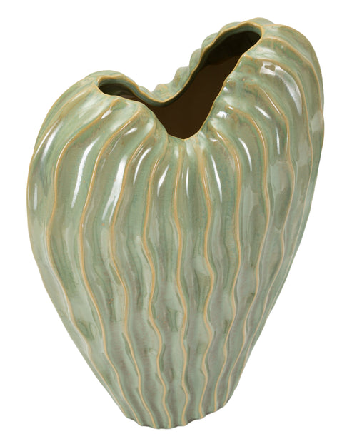 Mauro Ferretti vaas - 27x14x46,5 cm - groen