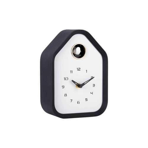 Karlsson wandklok Reina Cuckoo - zwart - 7.4x14.4x20.4cm