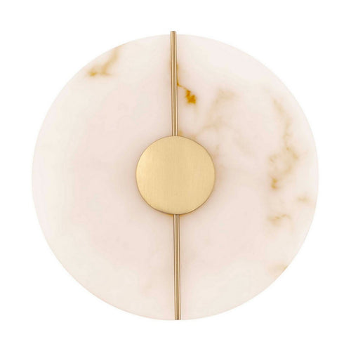 Nova Luce AIDER Geïntegreerde LED-wandlamp, messing goud, LED 12W 694lm 3000K