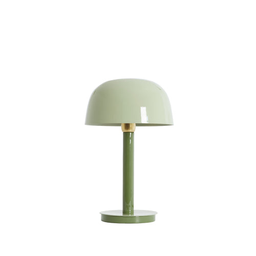 Light & Living tafellamp Marivet - groen - Ø25cm
