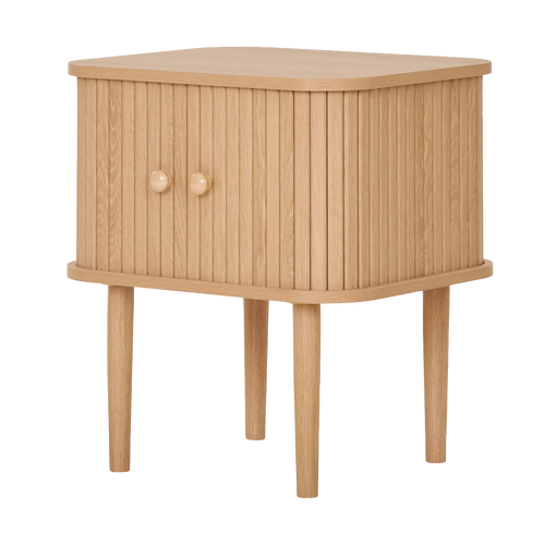 Artichok Ties Vierkante Houten Bijzettafel Naturel - 50,5 x 45 cm - vtwonen shop