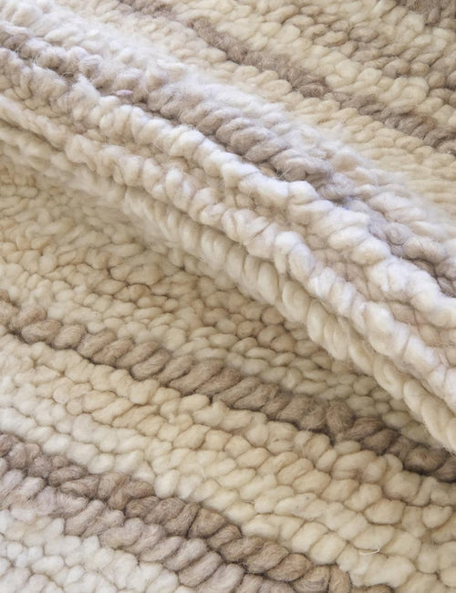 AFK Living vloerkleed Berber - handgemaakt - Wol - 98 x 158 cm