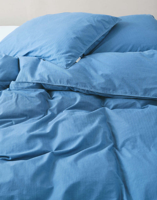 Marc O'Polo Senja dekbedovertrek - Lits-Jumeaux XL – 260x200/220 cm - Space blue