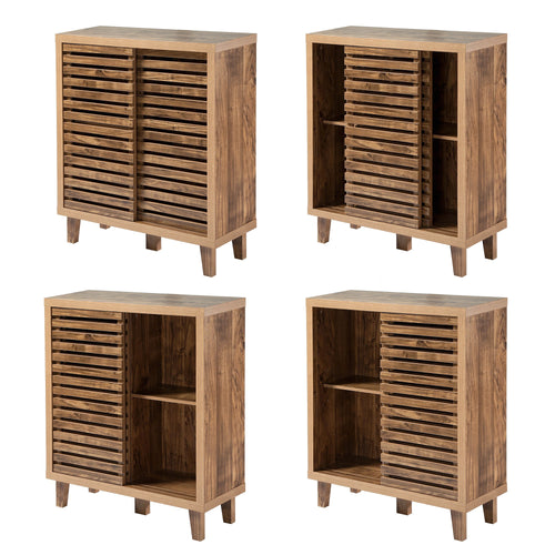 Calicosy - LIAM Buffet - Donker hout - 80x29x88,5 cm