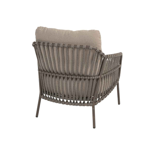 4 Seasons lage lounge dining stoel Capalbio bruin - vtwonen shop