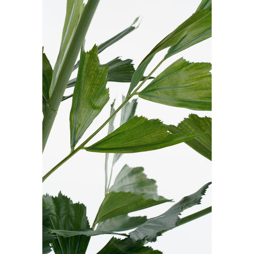 Mica Decorations Vissenstaart Palm Kunstplant in Pot - H150 x Ø100 cm - Groen
