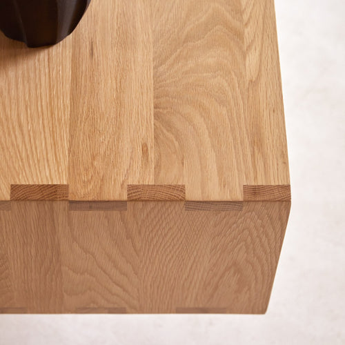 Tikamoon Tv-meubel van massief eikenhout 180 cm - Naturel - vtwonen shop