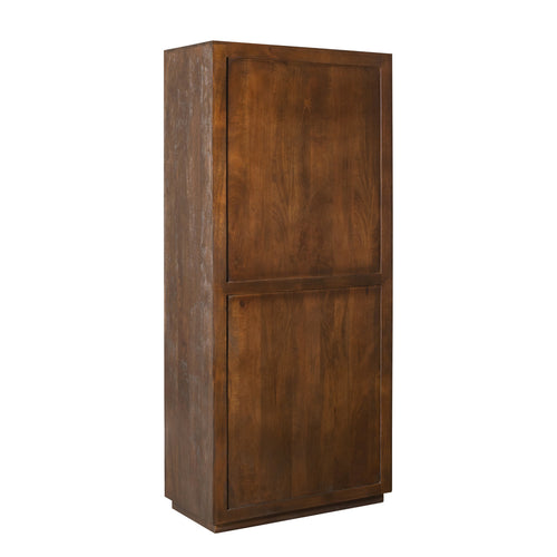 StarFurn Vakkenkast Brussel - Bruin Hout - 90x45x200cm - vtwonen shop