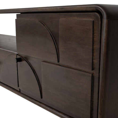 Kick TV dressoir Gustav - Bruin