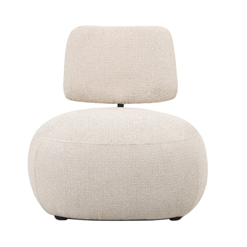 DÉJA Living Fauteuil Loulou - Stof - Beige - vtwonen shop