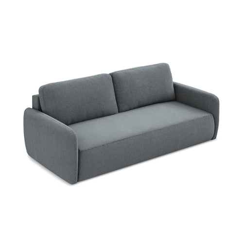 LaMiaSofa 3-zits slaapbank Corle - textuurstof - jeans - 218x102x86