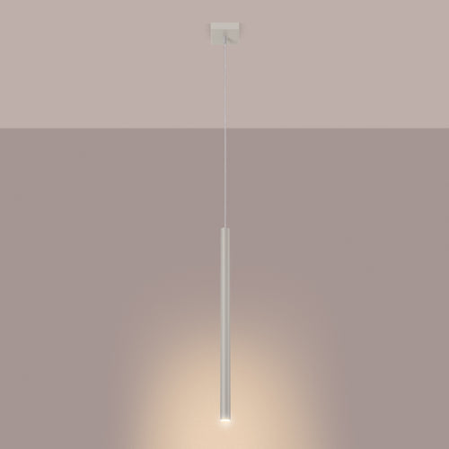 Sollux Lighting Hanglamp PASTELO 1 beige - 8x8x114cm