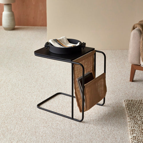 Tikamoon Bijzettafel van massief mangohout - Zwart - vtwonen shop