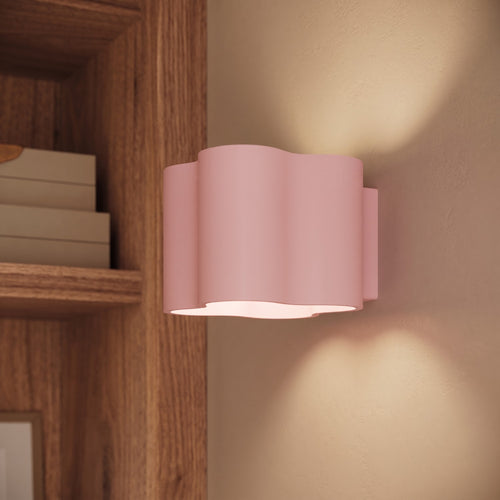 Sollux Lighting Wandlamp OVIO roze G9 - 12x14,5x10cm