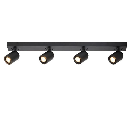 Freelight spot Razza - 4 lichts - 76  x 14   cm - zwart - vtwonen shop