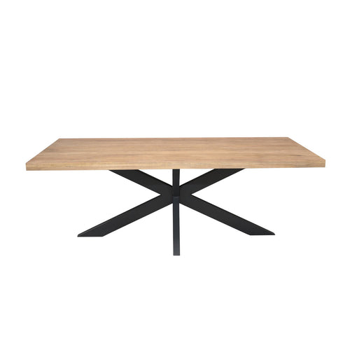 Starfurn Eettafel Dakota - Rechthoekig Naturel Hout - 220x100x76cm