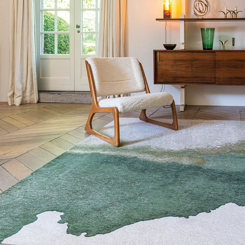 Louis De Poortere vloerkleed Palm Green - groen - 140x200cm - vtwonen shop