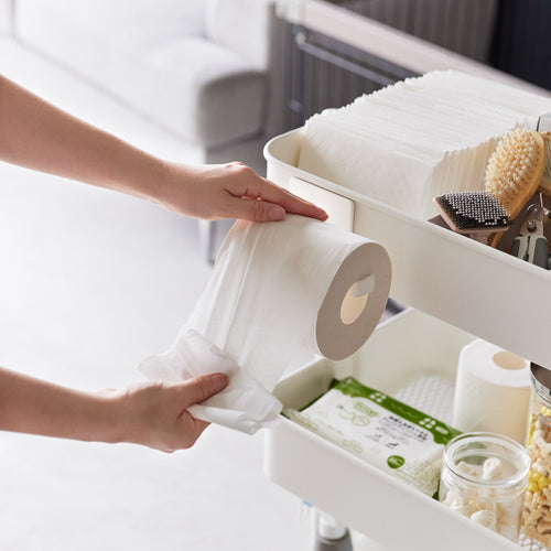 Yamazaki Tower Toiletrolhouder magnetisch - Wit - vtwonen shop