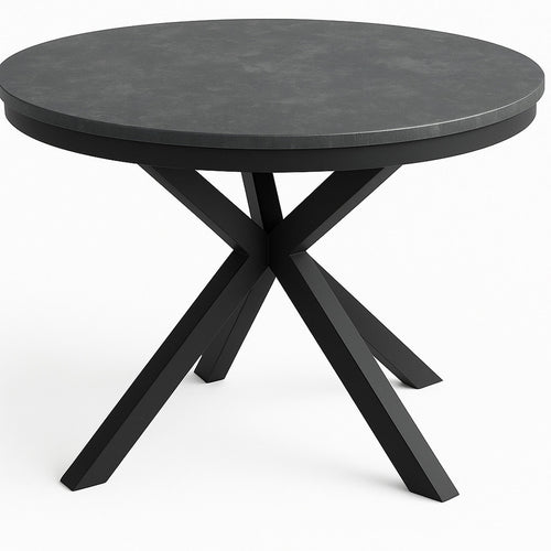 Sens-Line - Milano Tuintafel - Ø120cm - Antraciet
