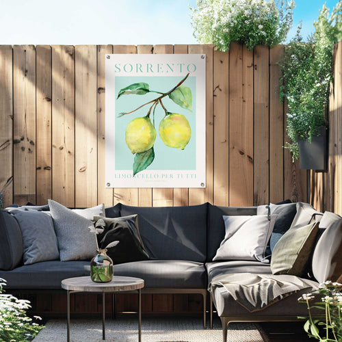 Reinders tuinposter Citroenportret - 80x60cm