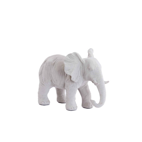 Light & Living ornament Elephant - wit - 30.5x18.5x24cm - vtwonen shop