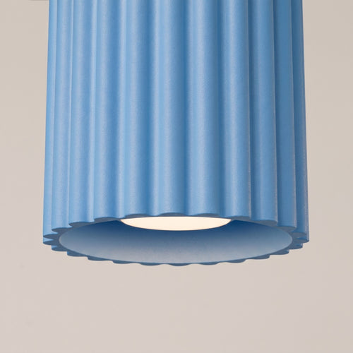Sollux Lighting Plafondlamp AURA 1 azuur GU10 - 10x10x10cm
