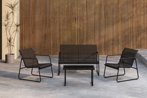 Rebellenclub Loungeset Mistral - Zwart - vtwonen shop