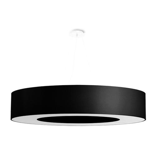 Sollux Lighting Kroonluchter SATURNO 90 zwart - 90x90x112cm