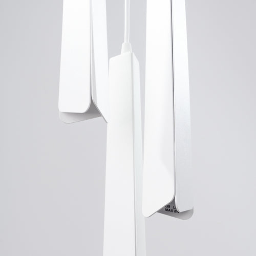 Sollux Lighting Hanglamp PRYSM 3P wit - 19,5x19,5x120cm