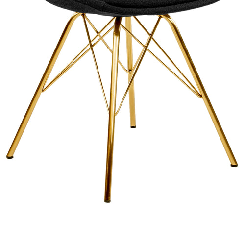 Kick kuipstoel Jens - Zwart - vtwonen shop