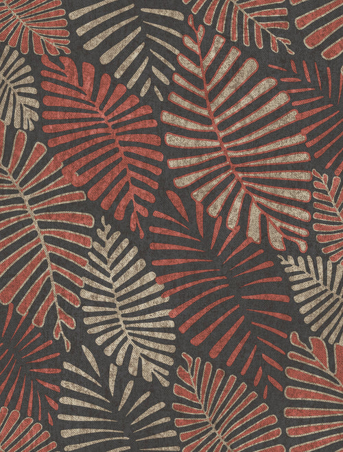 Sanders & Sanders behang bladeren terracotta - 53 cm x 10 m - 640503
