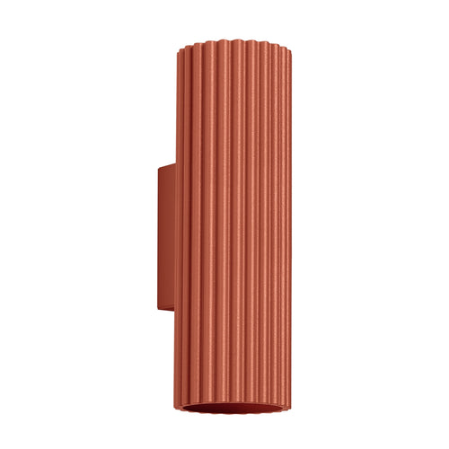 Sollux Lighting Wandlamp KARBON 20 rood oker - 6,5x8,5x20cm